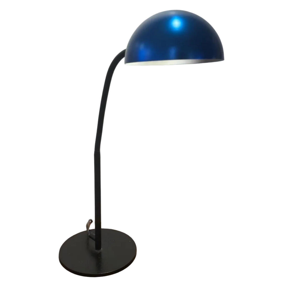 Blue Postmodernist Memphis Style Adjustable Desk Lamp by Conran for Habitat 1983 image 0