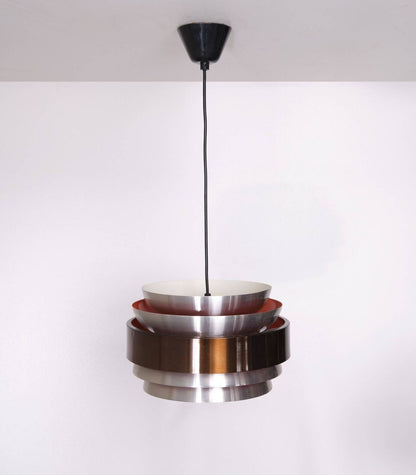 Mid century Dutch Pendant Light by Lakro Amstelveen, 1966 image 1