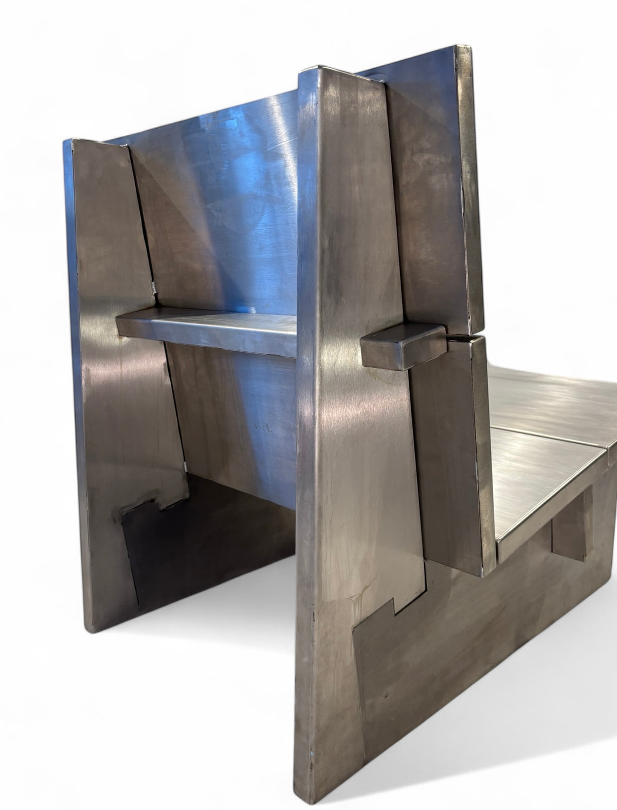Contemporary Stainless Steel Chairs Designed by an Architect   image 8