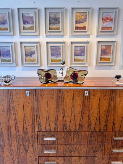 Bespoke Pair of Murano Glass Handles for Seifert Architects, 1970 image 2